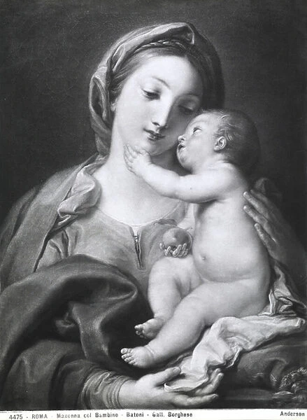 Madonna and Child, 1708 (oil on canvas)
