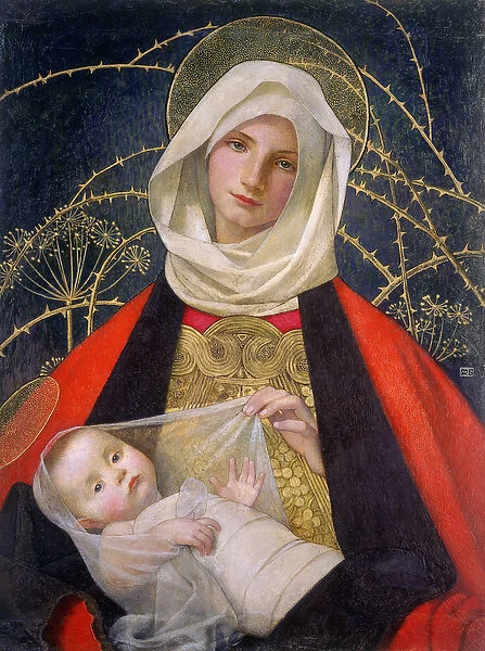 Madonna and Child, 1907-08 (tempera on panel)