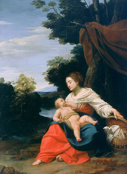 Madonna and Child, known as the Madonna della Cesta (the Madonna of the Basket)