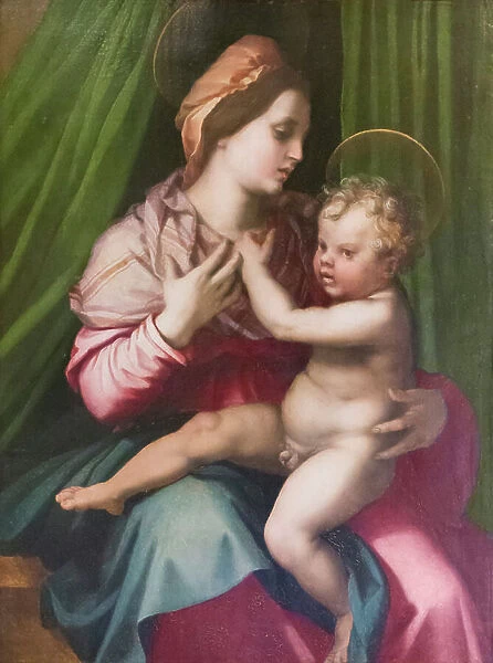 Madonna with Child, (painting)