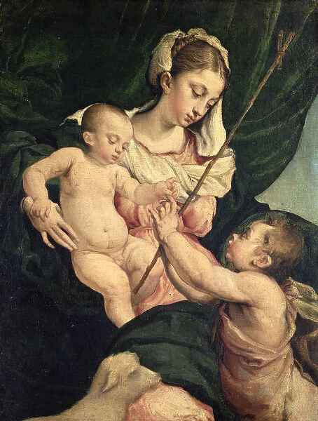 Madonna and Child with Saint John, c. 1570 (oil on canvas)