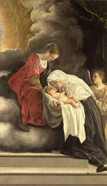 Madonna and Child with St. Frances of Rome