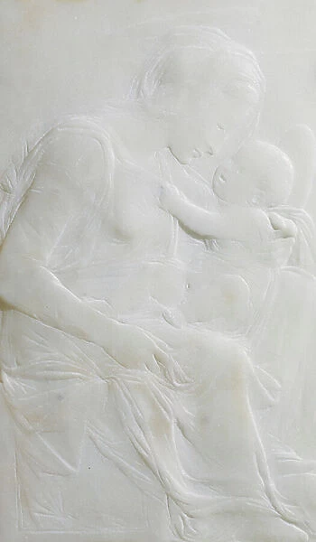 Madonna and Child (The Dudley Madonna), c. 1440 (marble)