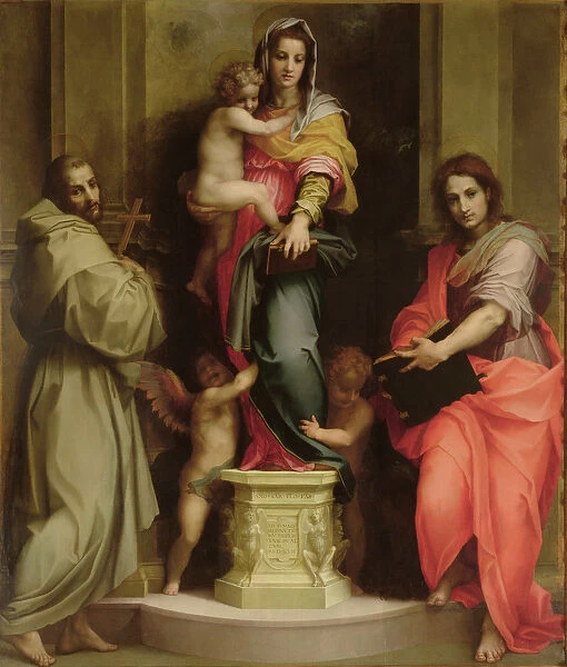 Madonna of the Harpies, 1517 (oil on panel)