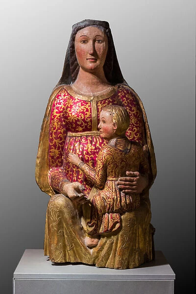 Madonna with Infant Jesus, XIV century (wood)
