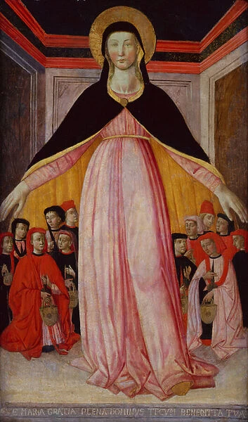 Madonna of Mercy, 1467-68 (tempera and oil on panel)