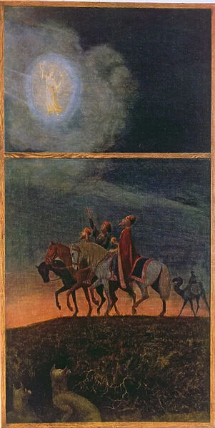 The Three Magi, illustration from Festkalender published in Leipzig c