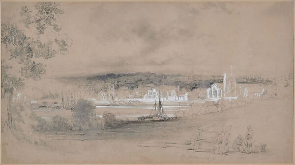 Maidstone, 1835 (Pencil, Chalk)