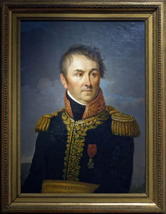 Framed Print : Major general in large uniform, c. 1800-15 (oil on canvas) Framed Print : Major general in large uniform, c. 1800-15 (oil on canvas)