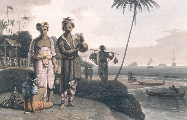 The Malays of Java, engraved by the artists, pub. by Longman, Hurst, Rees and Orme