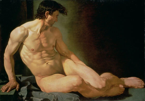 Male Nude. AGN59559 Male Nude by Galvan, Joseph 