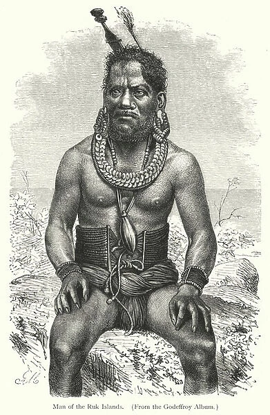 Man of the Ruk Islands (engraving)