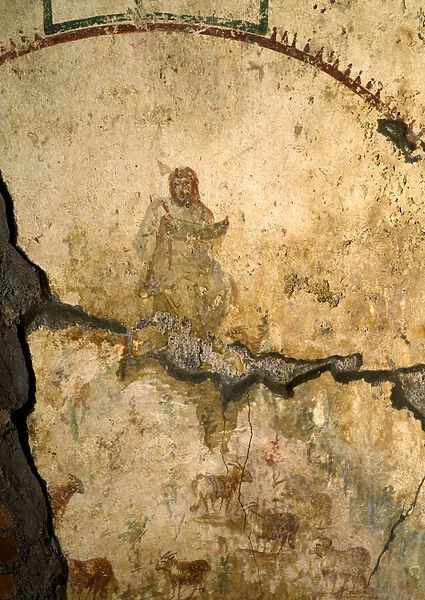 Man in a Tunic (fresco)