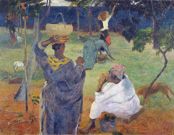 Among the Mangoes, 1887 (oil on canvas)