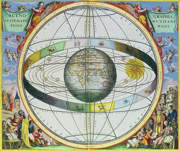 Map of Christian Constellations, from The Celestial Atlas