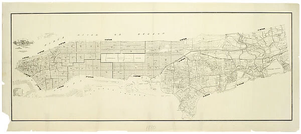 Map of the city of New York, made under the direction of the Commissioners of
