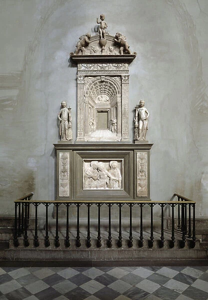 Marble Tabernacle by Desiderio da Settignano (ca. 1430-1464) (The Altar of the Sacrament