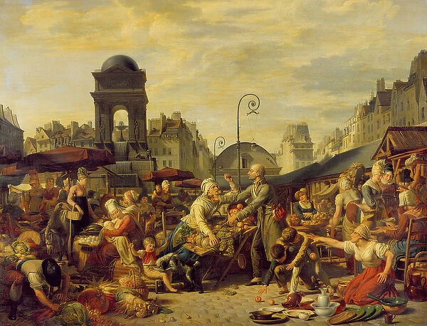 The Marche des Innocents, c. 1814 (oil on canvas)