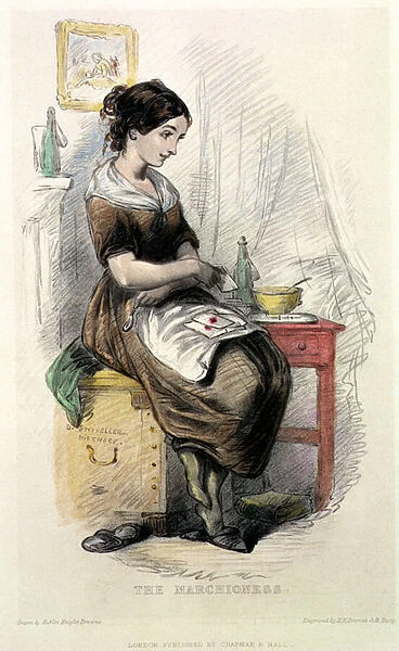 The Marchioness, illustration to The Old Curiosity Shop
