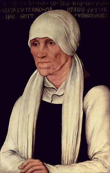 Margarethe Luther (c. 1463-1531), mother of Martin Luther