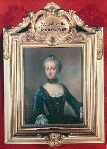 Maria Josepha of Bavaria second wife of Joseph II (1741-90) Holy Roman Emperor