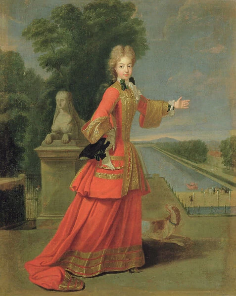 Marie-Adelaide de Savoie (1685-1712) in Hunting Dress, c. 1704 (oil on canvas)