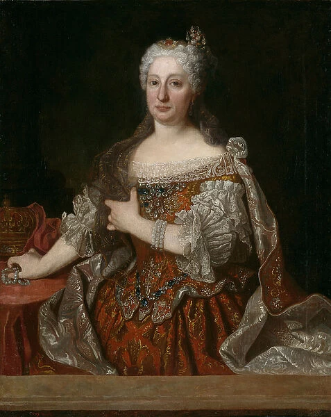 Marie-Anne d Autriche (1683-1754) (Marie Anne) - Portrait of Archduchess Maria Anna