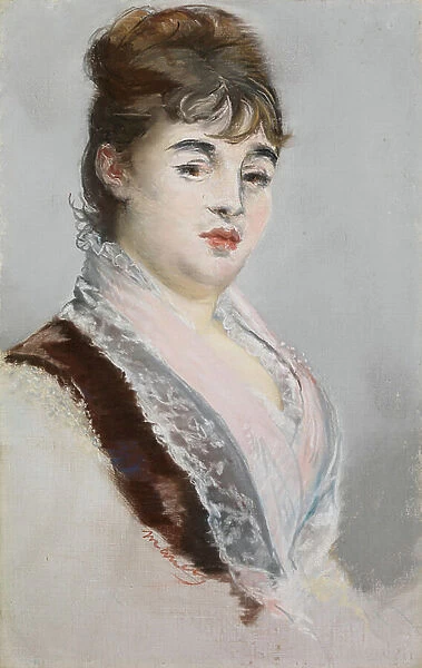 Marie Colombier, c. 1880 (pastel on primed linen canvas)