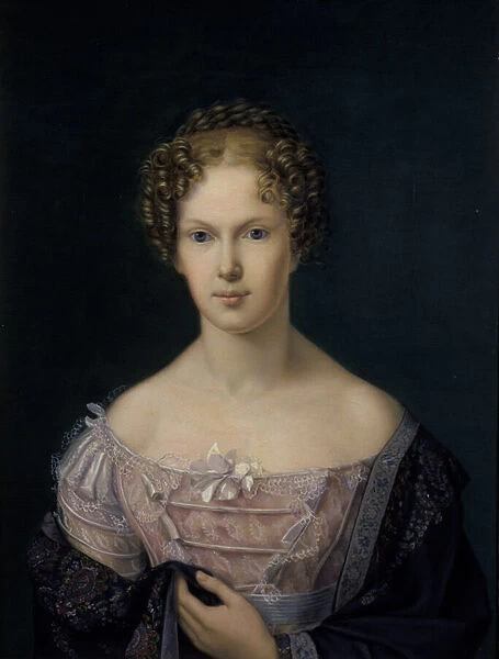 Marie, Duchess of Sachsen-Meiningen, 1825 (oil on canvas)
