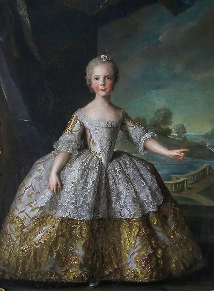 Marie Isabelle De Bourbon, 1749 (Oil on Canvas)