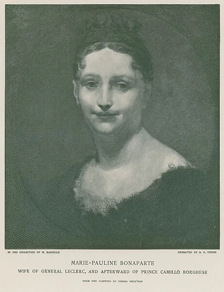 Marie-Pauline Bonaparte (engraving)