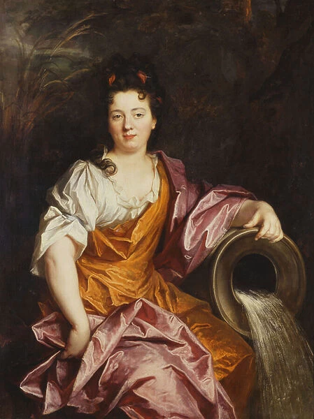 Marie-Therese de Bourbon, Princesse de Conti (1666-1732), as a River Goddess