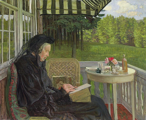 Marie Zacharias, Sunny Evening, 1904 (oil on canvas)