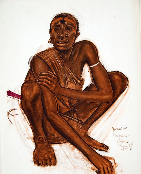Marigua, M Gogo (Dodoma), from Dessins et Peintures d Afrique