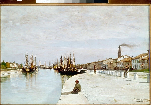 Marina of Rimini (oil on canvas, 1883)