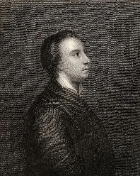Mark Akenside, engraved by R. Woodman, from The National Portrait Gallery Volume IV