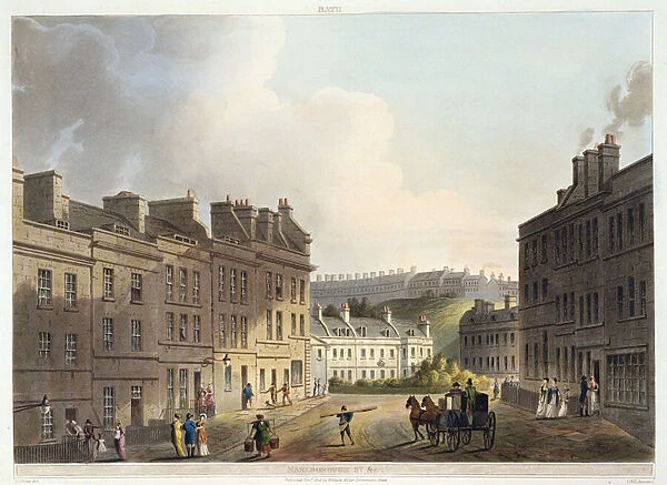 Marlborough Street, from Bath Illustrated by a Series of Views