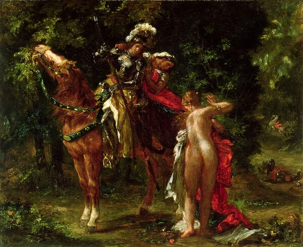 Marphise, 1850-52 (oil on canvas)