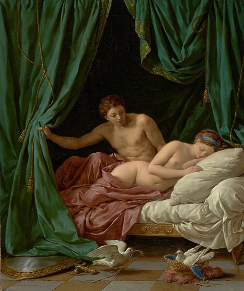 Mars and Venus, Allegory of Peace, 1770 (oil on canvas)