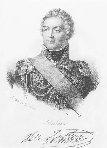 Marshal Berthier (litho)