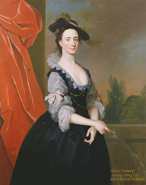 Martha Fairfax (oil on canvas)