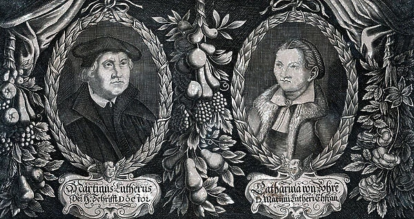 Martin Luther and Katharina von Bora, c.1550