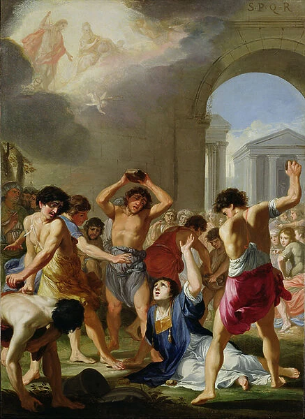 The Martyrdom of St. Stephen, c. 1623 (oil on copper)