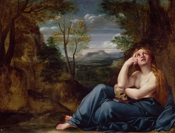 Mary Magdalene in a Landscape, c. 1599 (oil on copper)