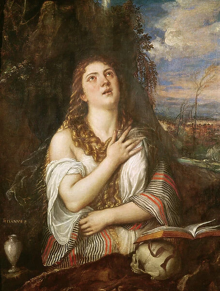 Mary Magdalene in Penitence, c. 1567-8 (oil on canvas)