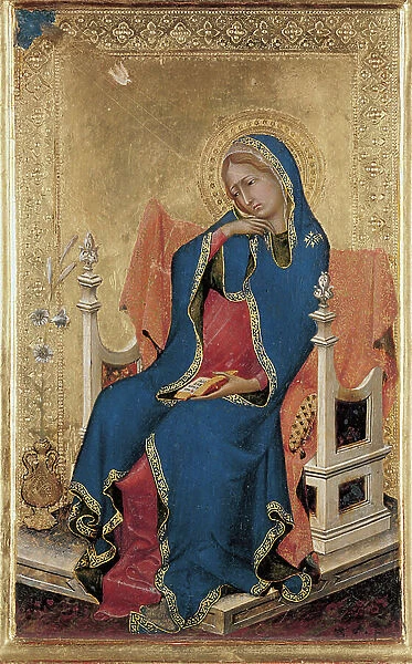 Mary, from the Orsini Polyptych (tempera on panel) (see also 471172-5)