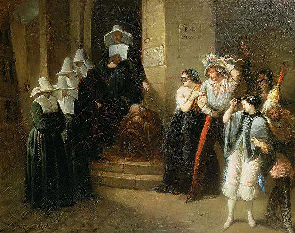 The Masked Ball, c. 1870