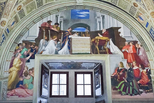 The Mass at Bolsena, room of Heliodorus, 1512 (fresco)