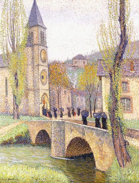 The Mass Hour at Bastide du Vert, c. 1920 (oil on canvas)