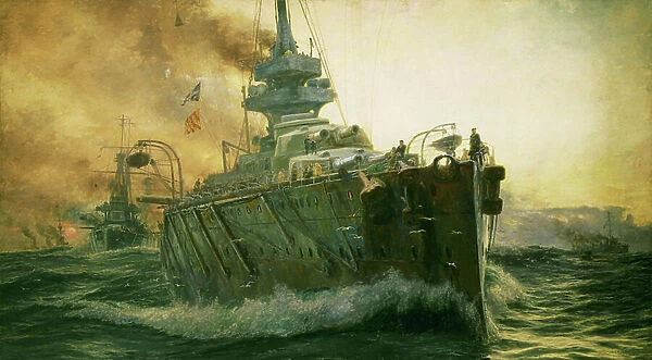 Masters of the seas, 1915 (oil on canvas)